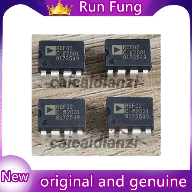 

5Pcs/Lot REF02CPZ REF02 Series Voltage Reference IC Fixed 5V V ±1% 10 mA 8-PDIP New Original