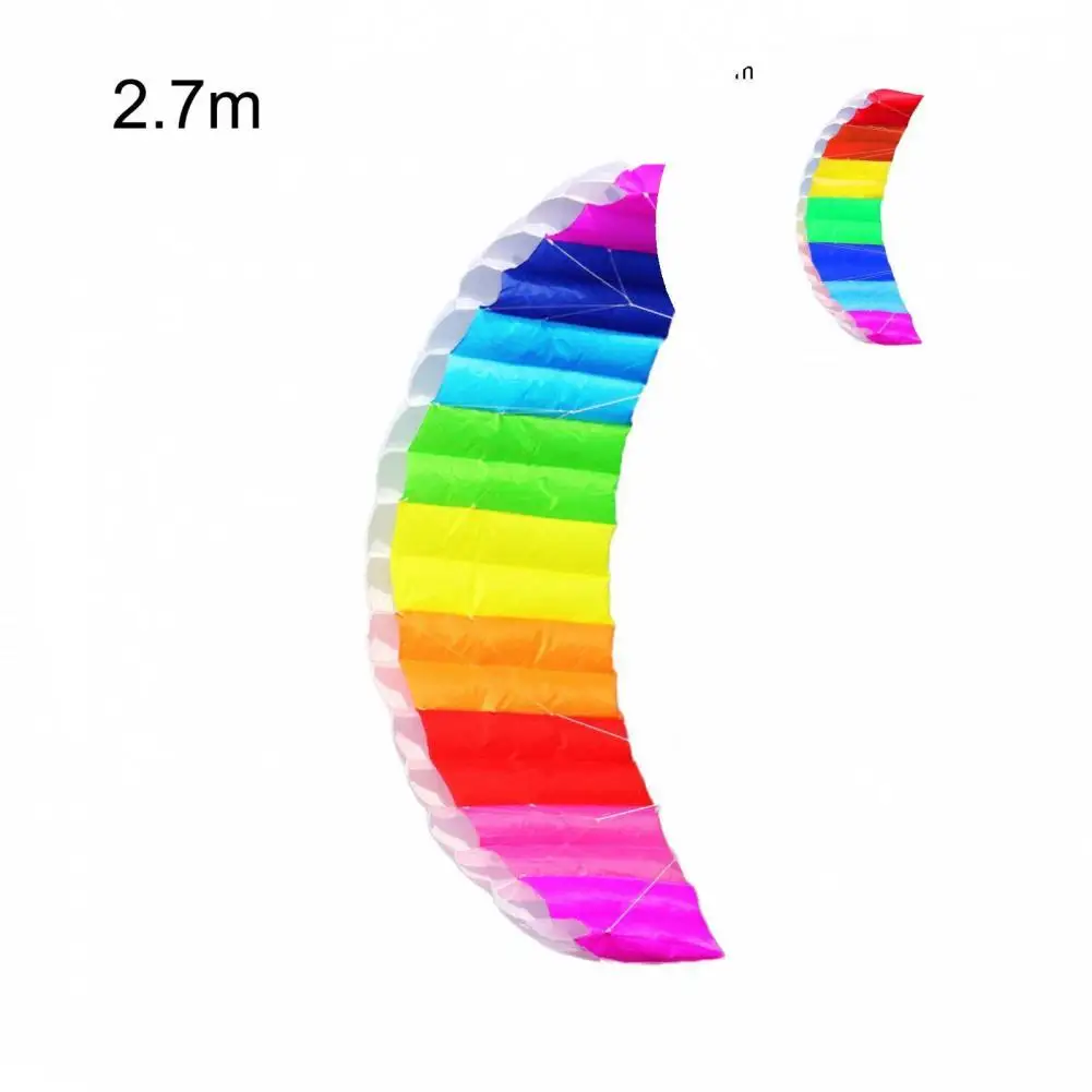 Daily Kite Toy  Beautiful Good Workmanship Power Kites  Rainbow Kites Flying Toy