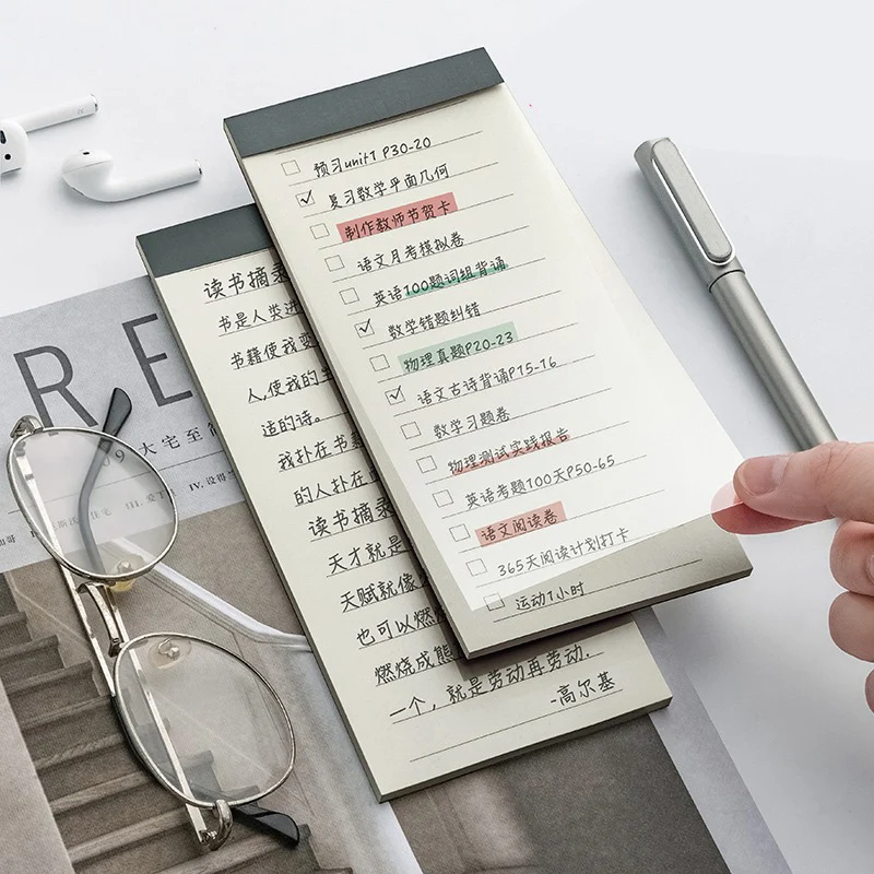 4pcs/set A7 Notebook All-Weather Notebook Waterproof Writing Paper Note Book in Rain Military Outdoors Camping Notepad Supplies