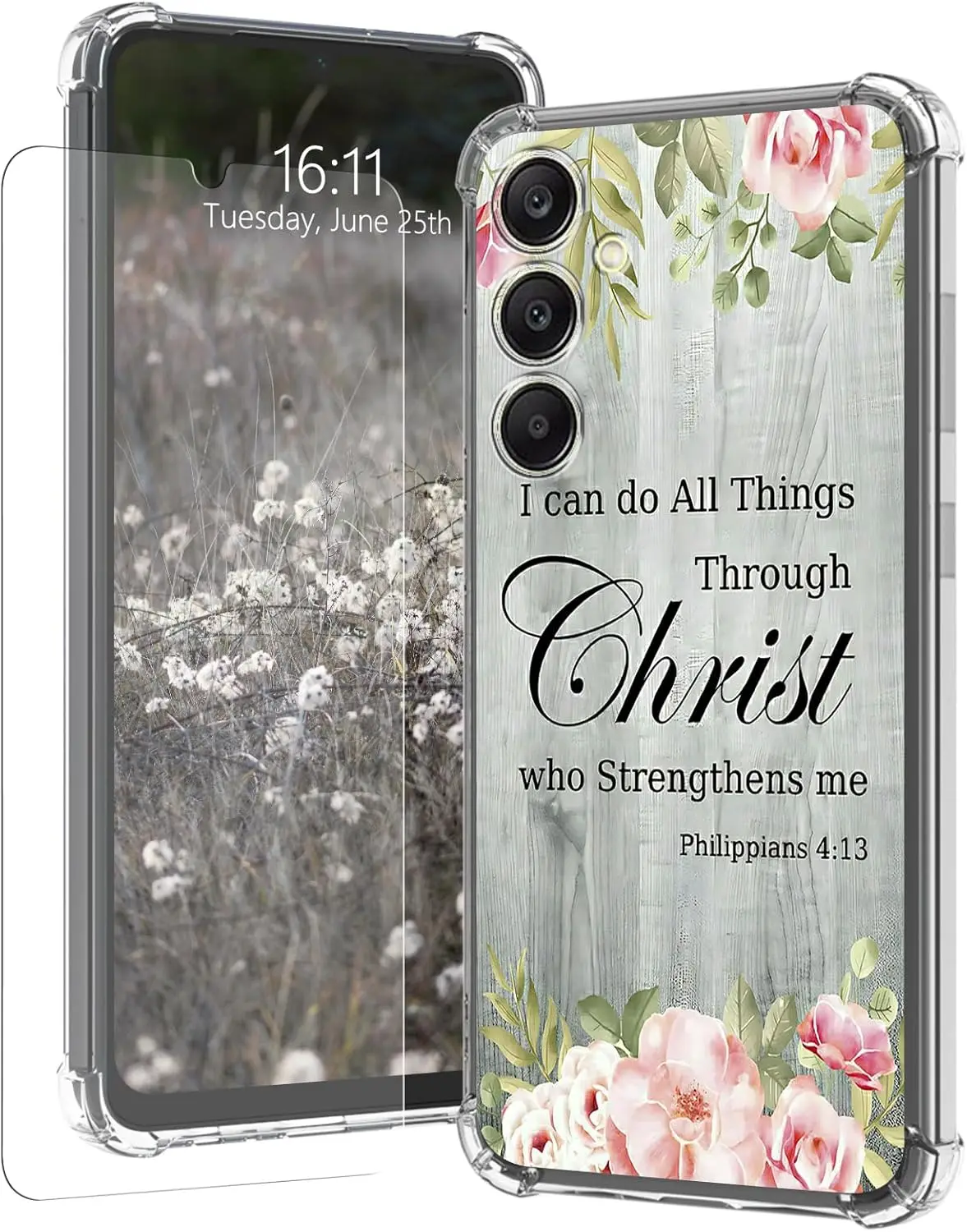 

A35 5G Clear Case 6.6" with Screen Protector [Anti-Yellowing] [Drop Protection] Slim Soft Silicone
