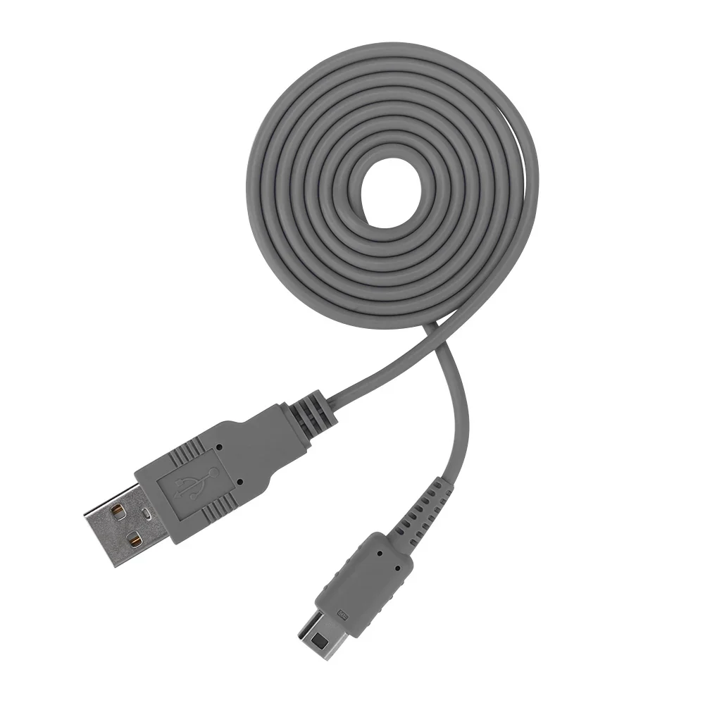 Cavo di ricarica USB da 1m per Nintendo WII U Host Controller di gioco Gamepad caricabatterie cavo cavo Gamepad Console linee di alimentazione