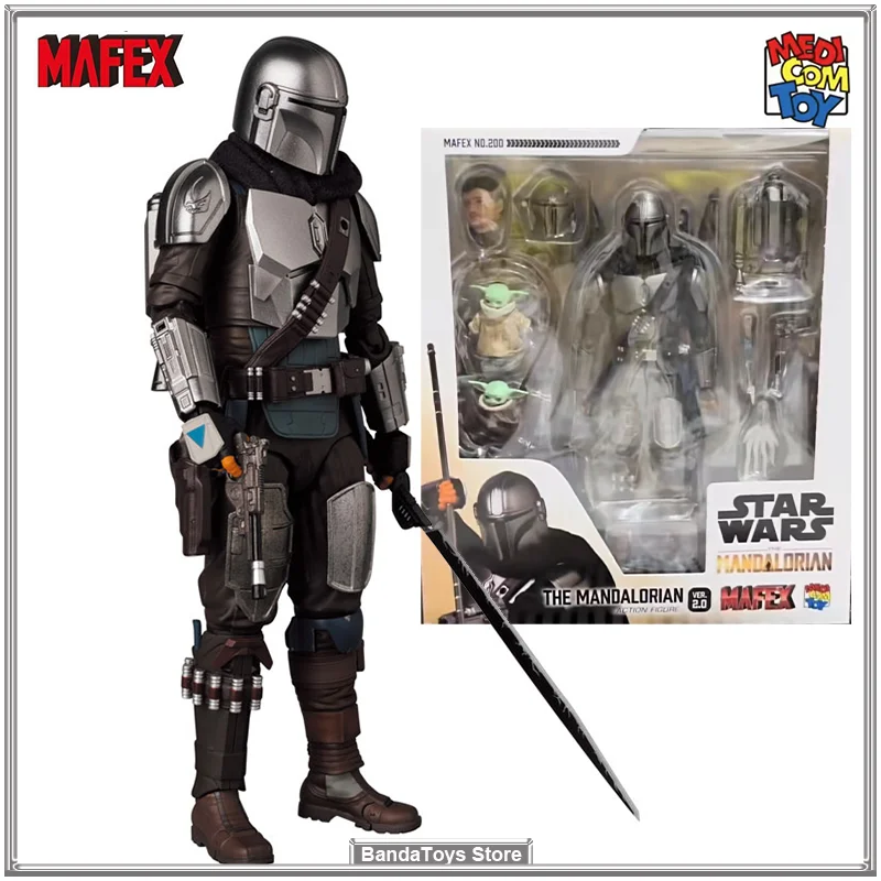 In Stock Original MAFEX No.200 MAFEX THE MANDALORIAN Ver.2.0 Anime