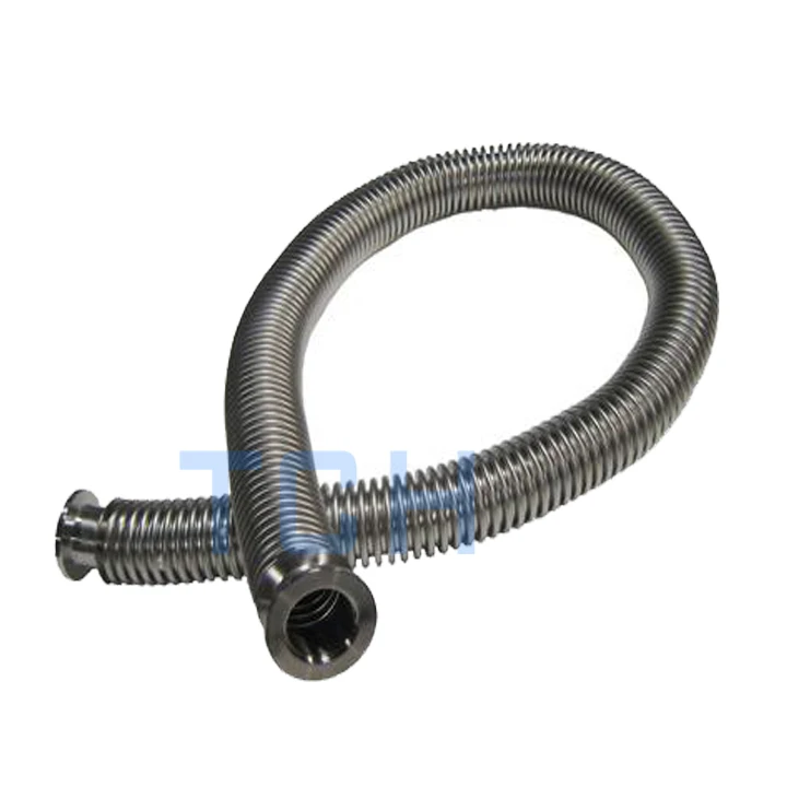 KF-D25 Flexible Stainless Steel Vacuum Hose ( Bellows ) for tube furnace, 1 Meter TCH-KF-Pipe-D25