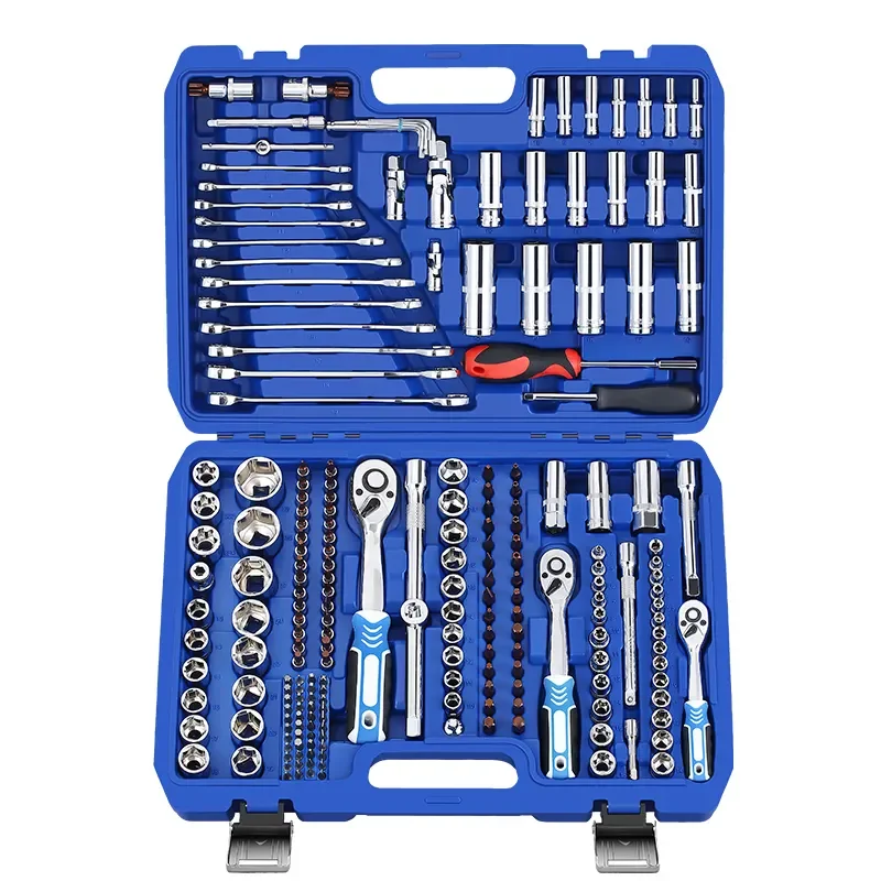 

TOOLJOY Hot Selling Multi Function Allen Wrench Set Car Tool Kit Set Box Hex Socket Screw Ratchet Wrench Set All Color