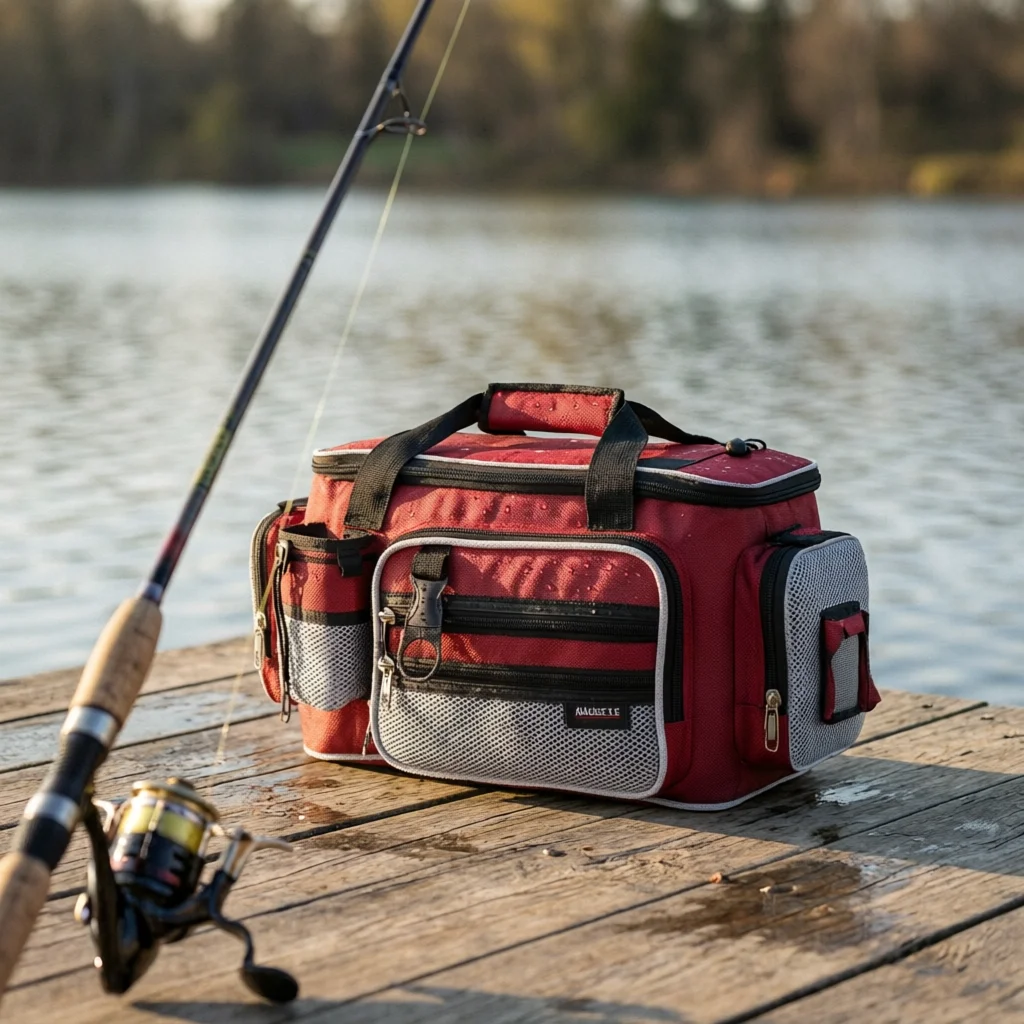 

Fishing Waist Bag Wearable Design Multifunction Fishing Bag Fanny Pack Lightweight Outdoor Gear Nylon for Anglers