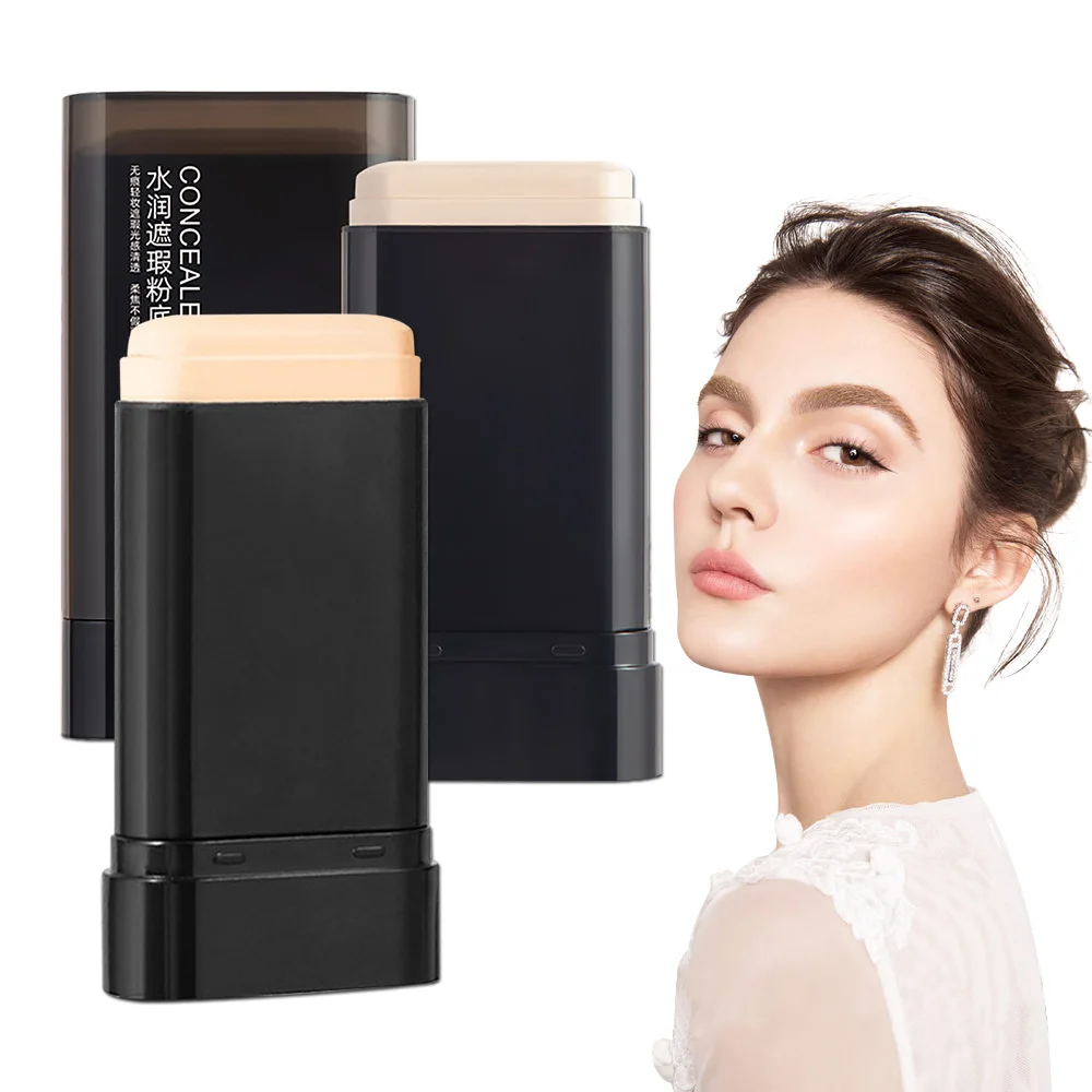 Ластик Тональный крем-карандаш Вода Увлажняющий легкий консилер Тональный крем Покрывающий прыщи Шрамы от прыщей Темные круги под глазами Красота лица Макияж