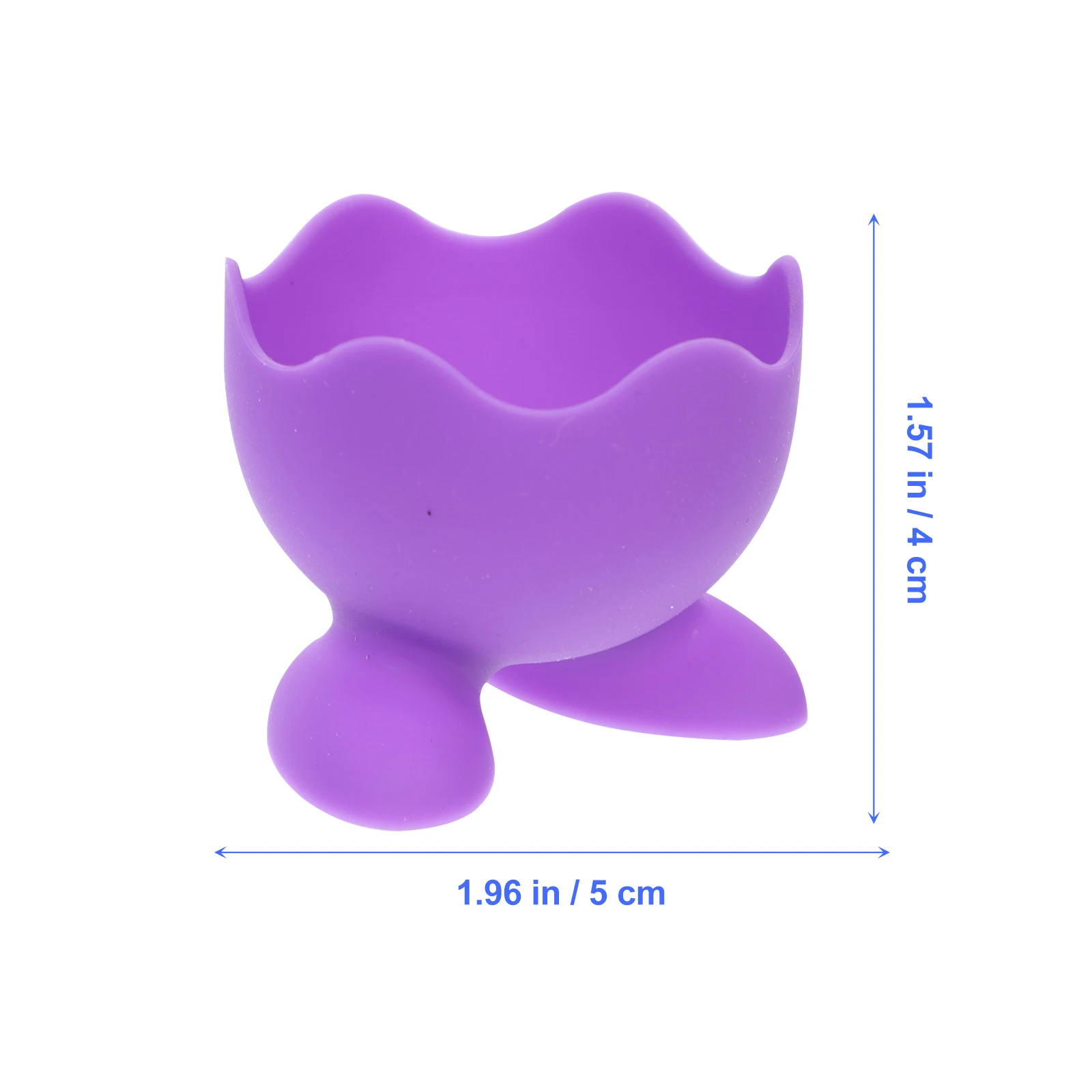 

5Pcs Silicone Egg Holder Cup Food Grade Boiled Egg Stand Kitchen Cooking Accessory Creative Eggcup Tool for Breakfast