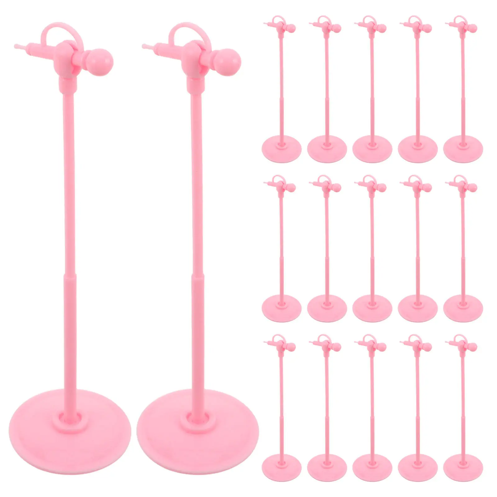 

25Pcs Standing Microphone for Toddlers Mini Musical Instrument Plastic Desk Mic for Role Play Karaoke Studio Playroom Decor