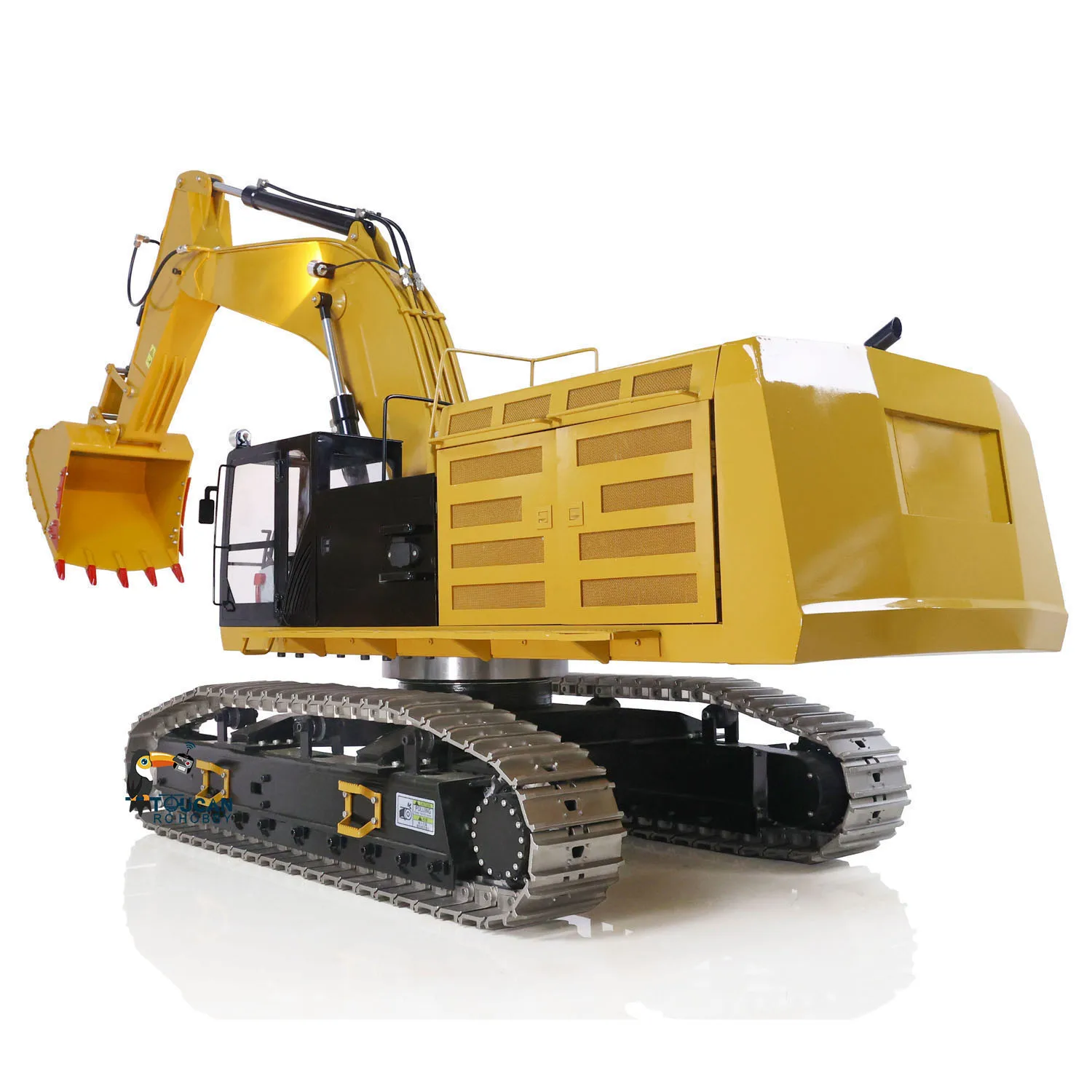 1/8 390F RC Metal Hydraulic Excavator RTR Track Heavy Duty Car PL18EV Construction Engineering Digger Vehicles Model Toy TH22724