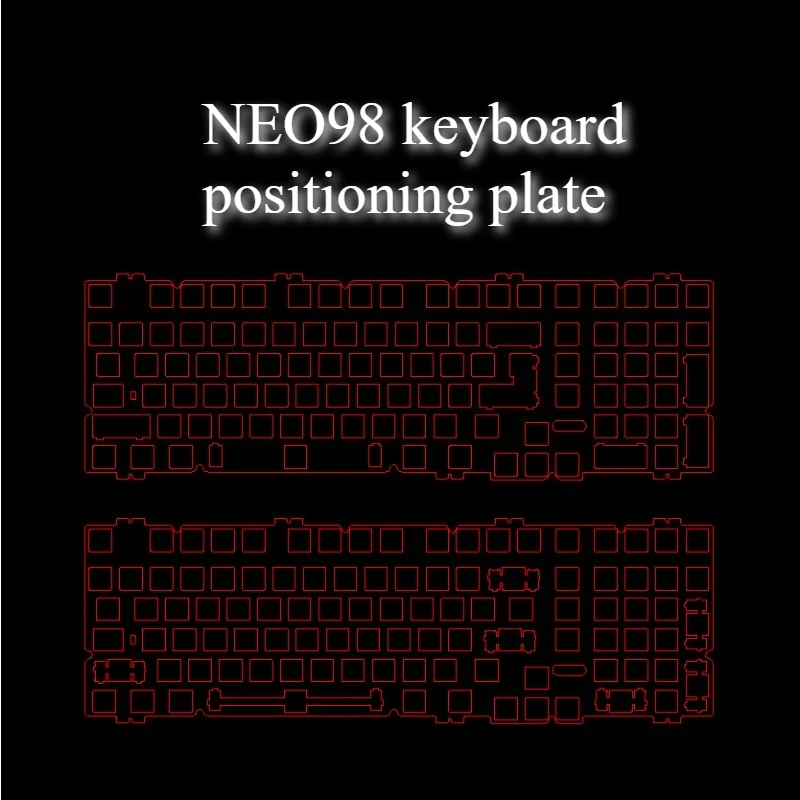 

Пластина для позиционирования клавиатуры NEO98: настраиваемые аксессуары для ПК из POM, PP, FR4, CF, PEI, алюминиевого сплава, латуни, нержавеющей стали