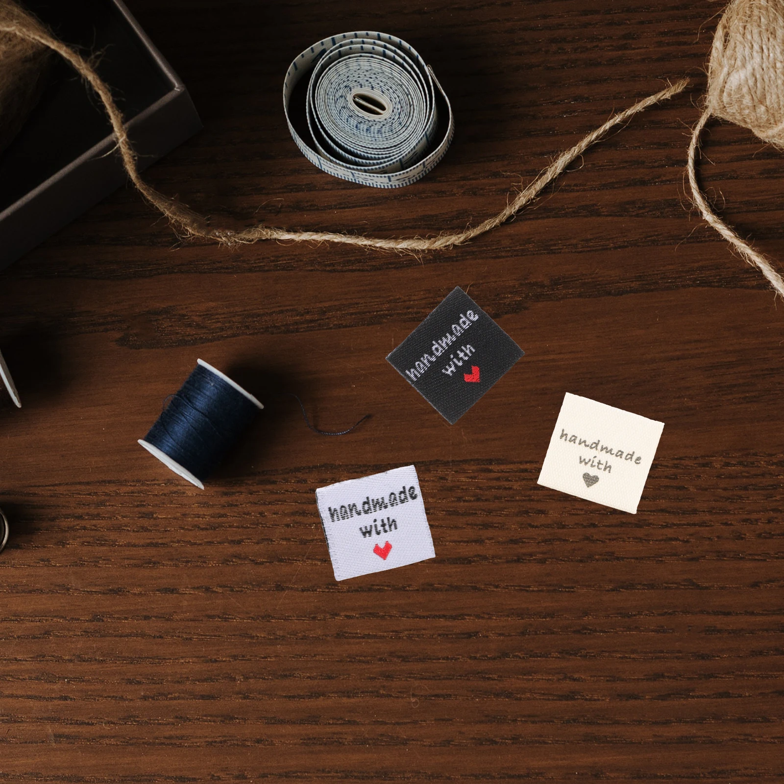 

150Pcs Clothing Labels Premium Cloth DIY Sewing Tags for Jeans Shirts Coats Sweaters Hats Bags Handmade Custom Name Tags Apparel