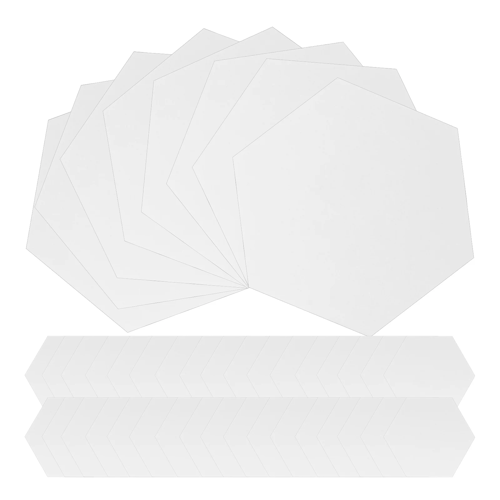 

100pcs Quilting Paper Templates 40mm Hexagon Patchwork DIY Tools Sewing Accessories Paper Mold Craft Supplies