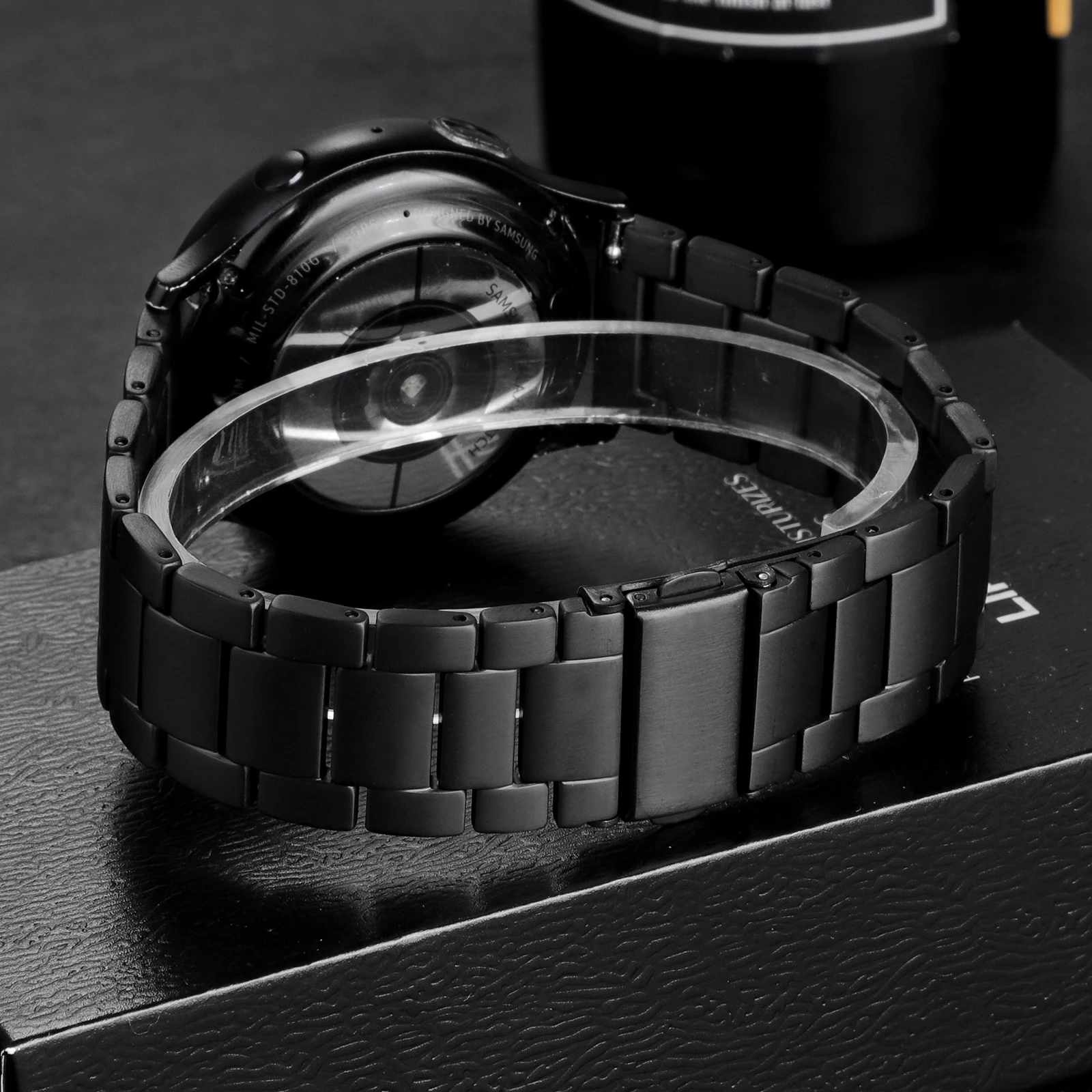 16mm titanium strip watch band for Huawei Fit mini wristband bracelet Space Grey Titanium bracelet