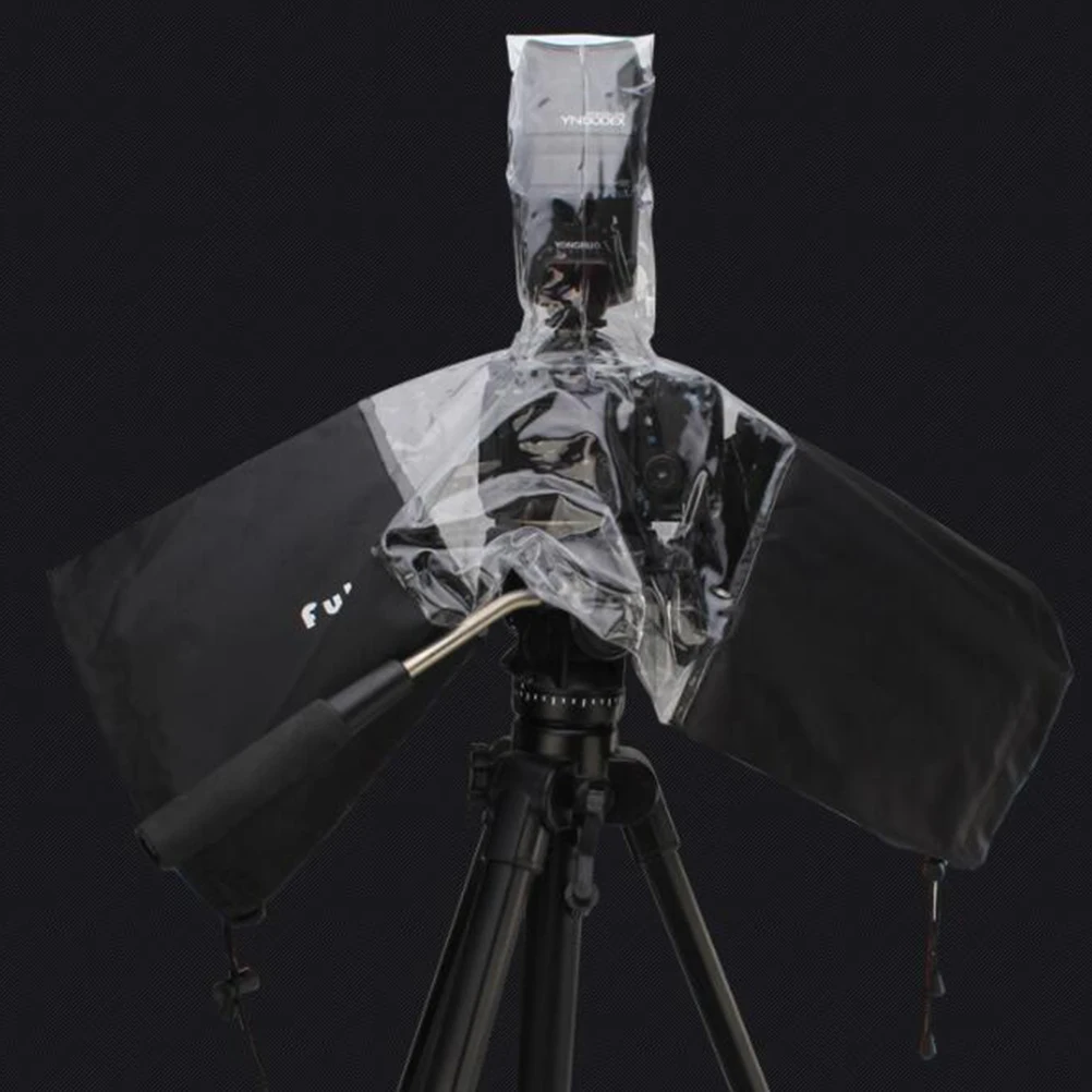 

Camera Cover Drawstring Camera Rain Cover Arm Protector Lens Hood Coats Rubber Snow Dust Focus