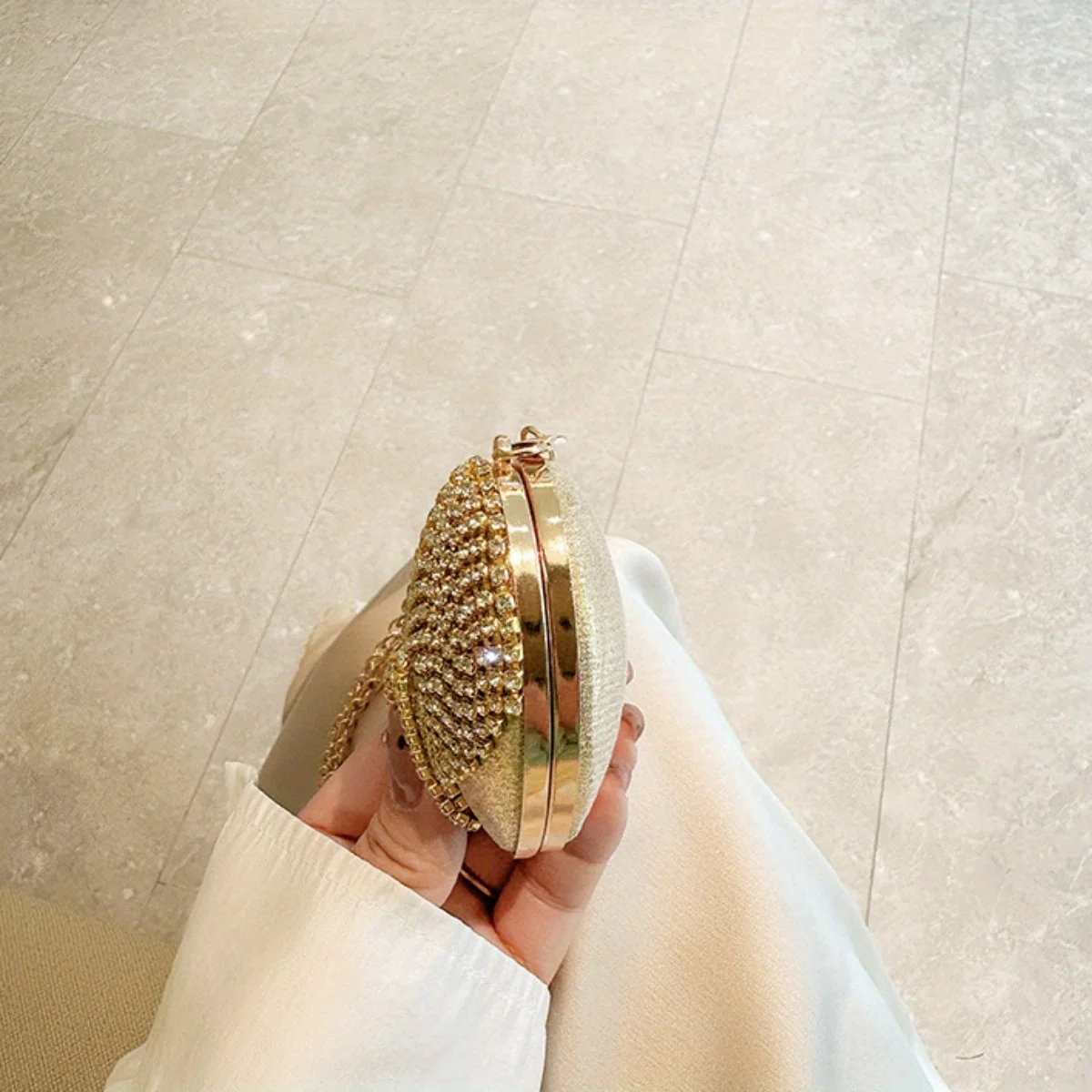 

Мини-роскошный кожаный кошелек-клатч в форме сердца, классический геометрический кошелек с конфетами и кристаллами, стразами, модный металл для свадебных вечеринок