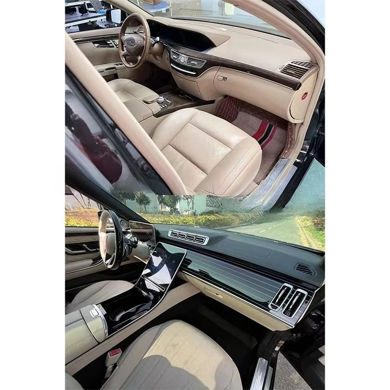 Modified Car Interior Accessories Upgrade for S Class W221 to W223 S450 With Seats Door Dashboard Center Console