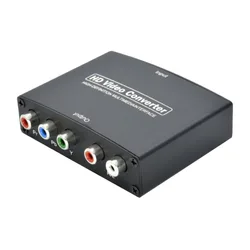 Konwerter HD na YPBPR RGB R/L 5RCA Scart Component Adapter Obsługa 1080P Video Audio dla DVD PSP Xbox 360 PS2 HDTV