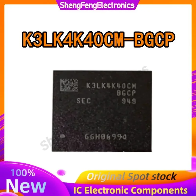 

1PCS Original New K3LK4K40CM-BGCP K3LK4K40CMBGCP FBGA496 LPDDR5 12GB in stock