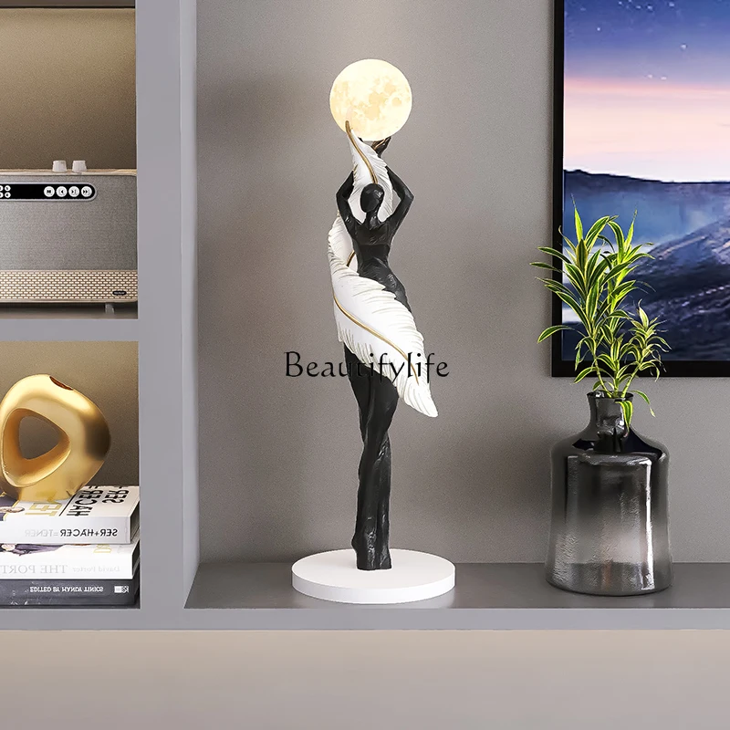 Desktop ornament, living room decoration, office high-end sense niche wine cabinet entrance ornament