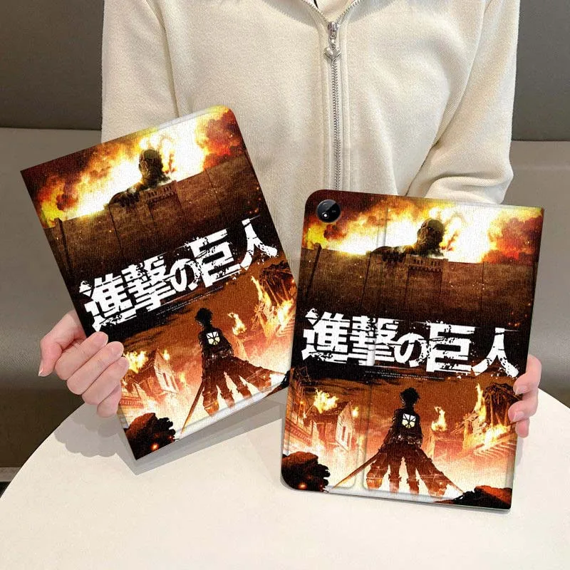 

Attack on Titan Illustration Tablet Case For Vivo IQOO Pad Air Pad3 IQOO Pad5 Pad2 Pad3 SE Pro 11.5 12.1 12.3 13 Inch