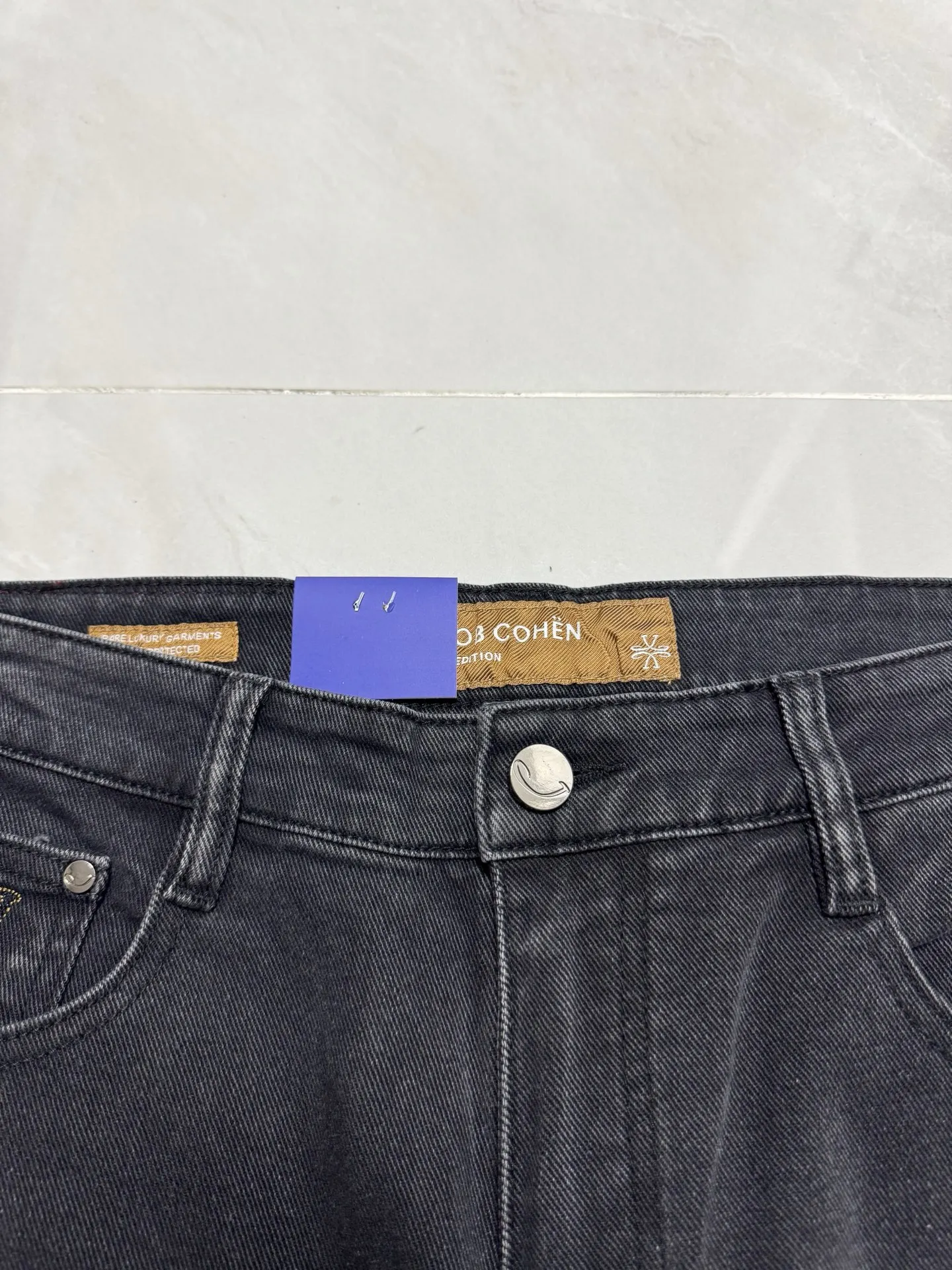 BLLIYOSS กางเกงยีนส์ผ้าฝ้ายบาง - Embroidery Jeans บทวิจารณ์และราคา