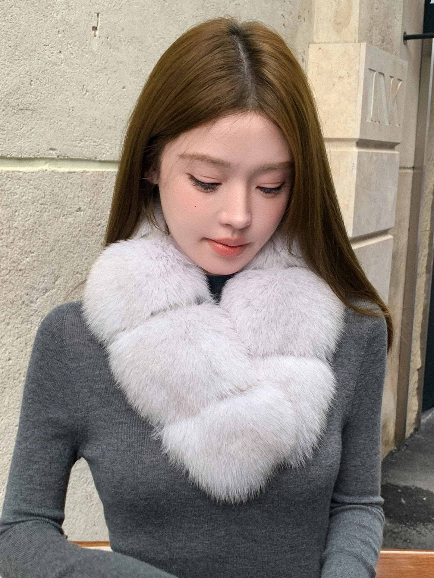 Echarpe-en-fourrure-coreenne-et-col-en-vrais-cheveux-pour-femme-effet-visage-mince-mode-automne-hiver-chaud-nouveau-2025