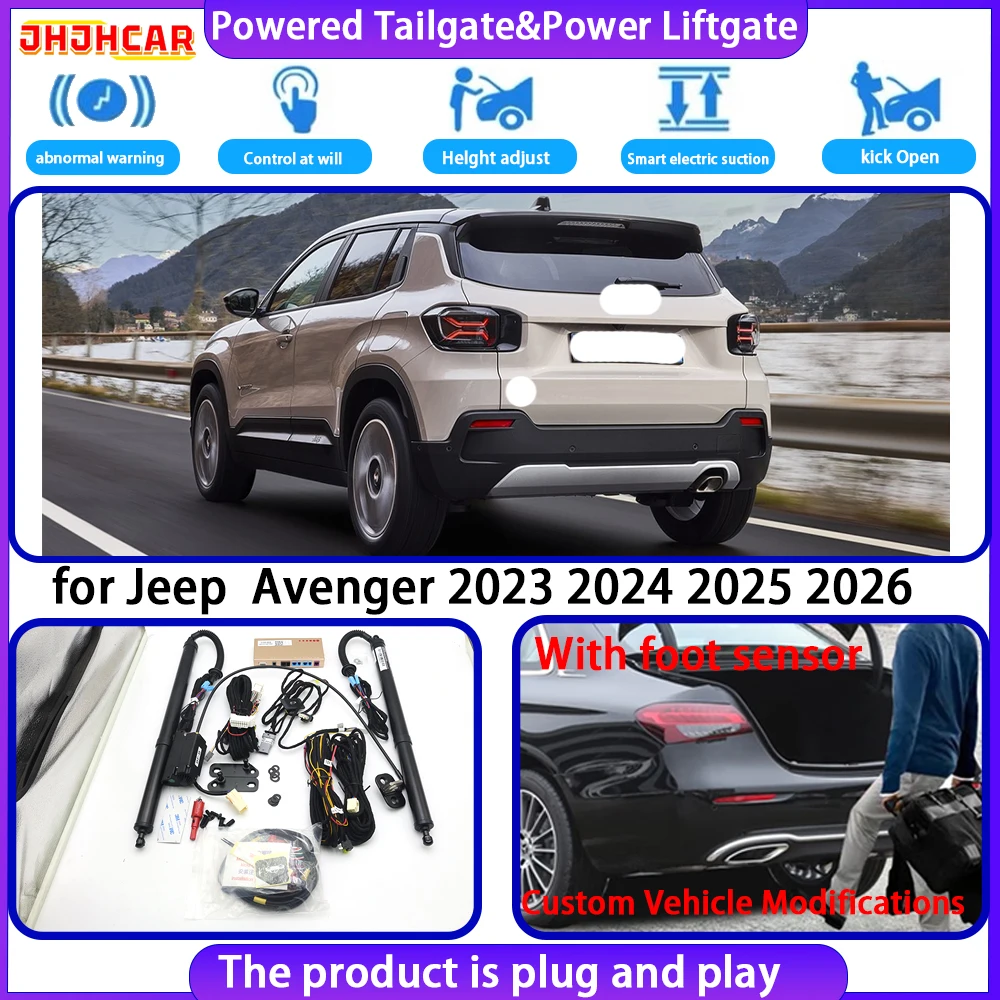 for Jeep  Avenger 2023 2024 2025 2026 Smart Automatic Electric Powered Tailgate Power Liftgate Tailgate System Power Back Door