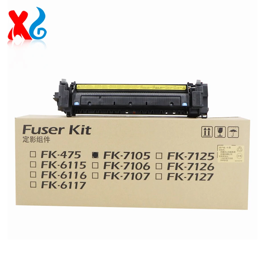 1X FK-7105 Original Fuser Unit For Kyocera TASKalfa 3010i 3510i 3011i 3511i 302NL93061 302NL93062 Fusing Heating Assembly 220V