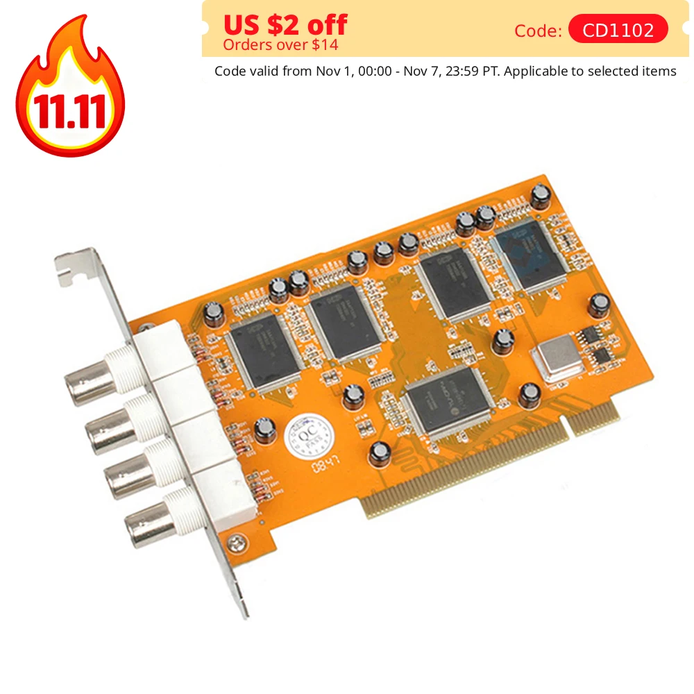 

Карта видеозахвата VC4000, цифровой мониторинг в реальном времени, запись жесткого диска, видеорегистратор с разработкой SDK, Windows 7, PAL NTSC