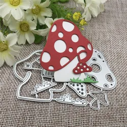 Mushroom House Frame Metal Cutting Dies Stencils For DIY Scrapbooking Decorative Embossing Handcraft Template