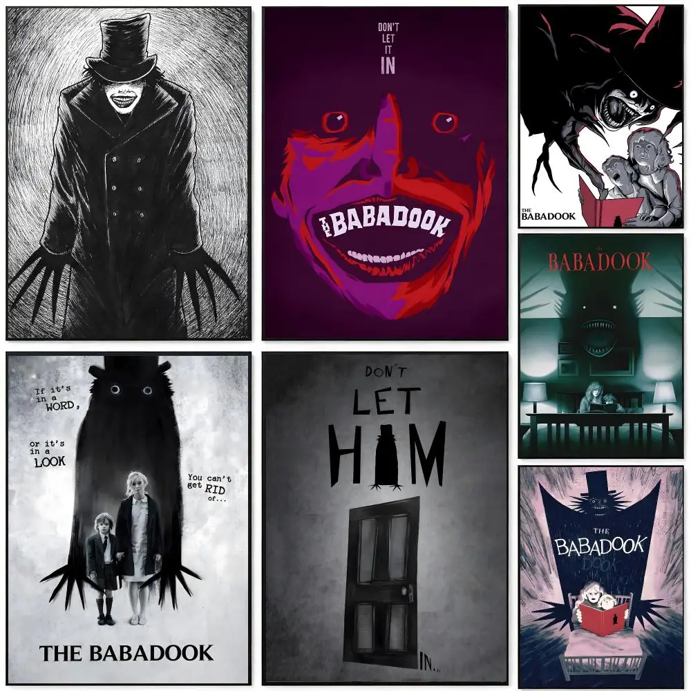 Moive The Babadook Poster Poster HD Waterproof Self-Adhesive Wall Art – Multi-Scene Use, Top Gift Pick