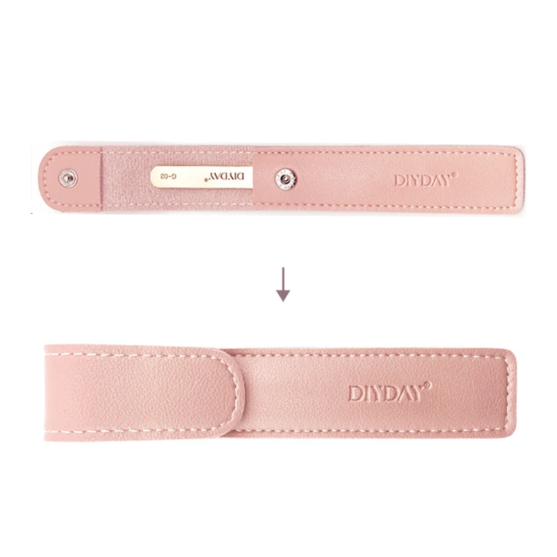 Pinzas para extensiones de pestañas DYYDAY antideslizantes de fibra de acero inoxidable, herramientas profesionales de maquillaje de precisión.