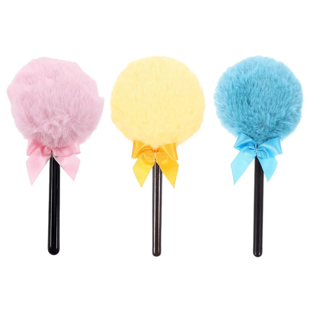 

3Pcs Lollipop Loose Powder Puff Soft Delicate Texture High Efficiency Makeup Tools Japanese Korean Style Women Reusable