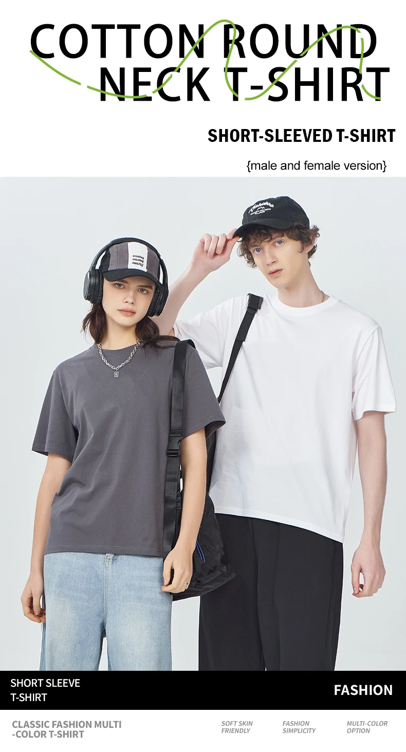 Japanische Kalligraphie Charaktere Muster T-Shirt Herren Lose Baumwolle T Shirts Trendy Sommer Kurzarm All-Match Hip Hop Kleidung – Detail 2