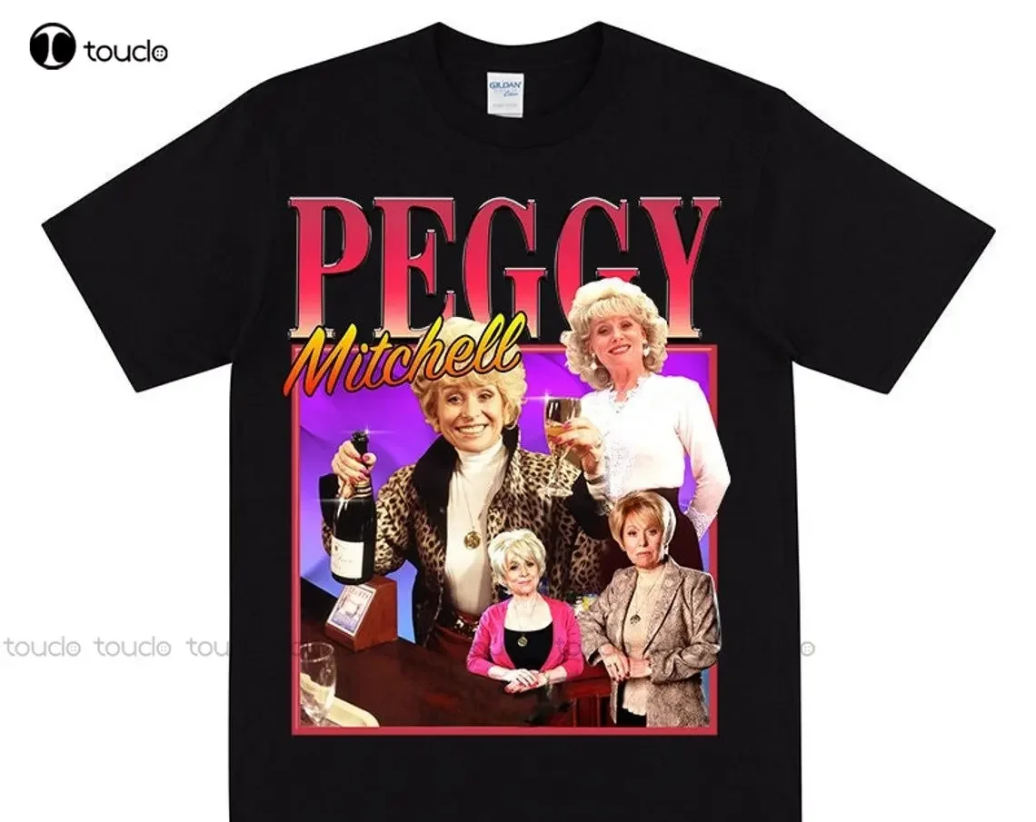 Peggy Mitchell Tribute T-Shirt For Eastenders Fans Iconic British Actress Get Outta My Pub Inspired By Barbara Windsor Xs-5Xl