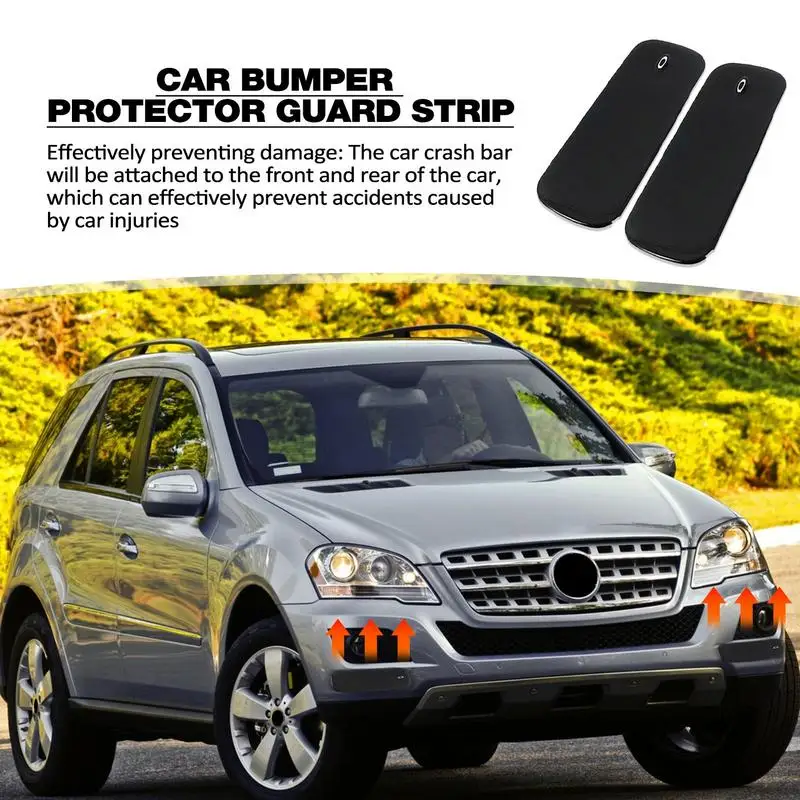 Car Bumper Protector Strip Automotive Anti Collision Strip Bumper Protector Car Styling Accessories Suitable for Cars Universal