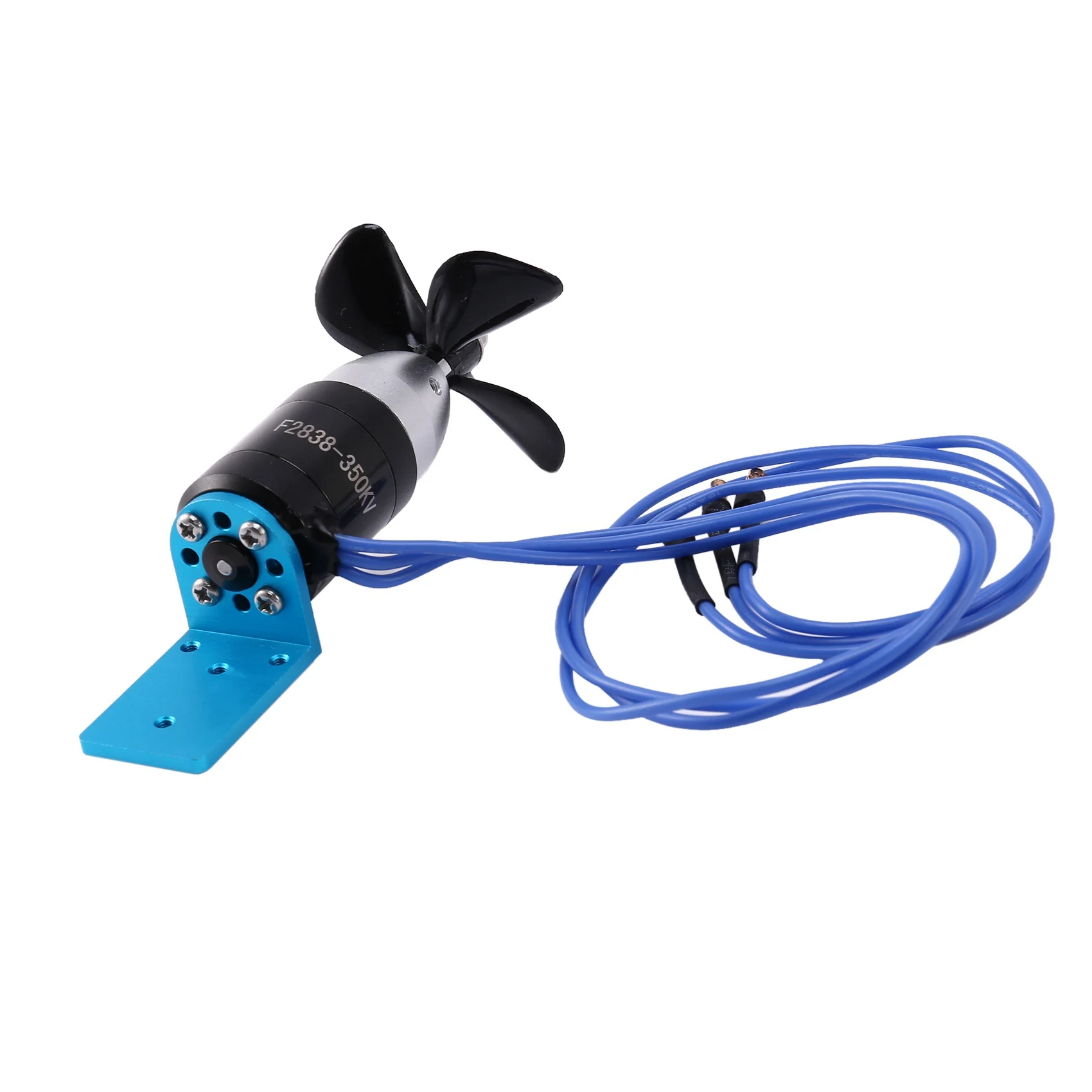 

IPX8 Waterproof Underwater Thruster 2838 350KV 2.4KG Thrust Brushless Motor with 55mm 60mm Propeller for ROV RC Boats CW