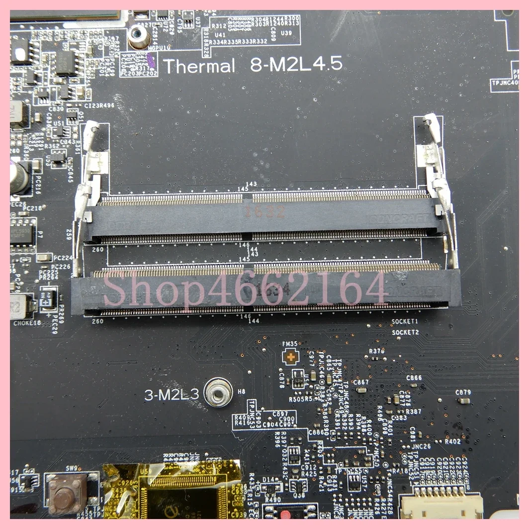 Imagem -05 - Laptop Motherboard para Msi Ms16jb1 I76700hq Cpu Gtx1060-v3g Gpu Gp62mvr-6rf Ge72vr7rf Motherboard