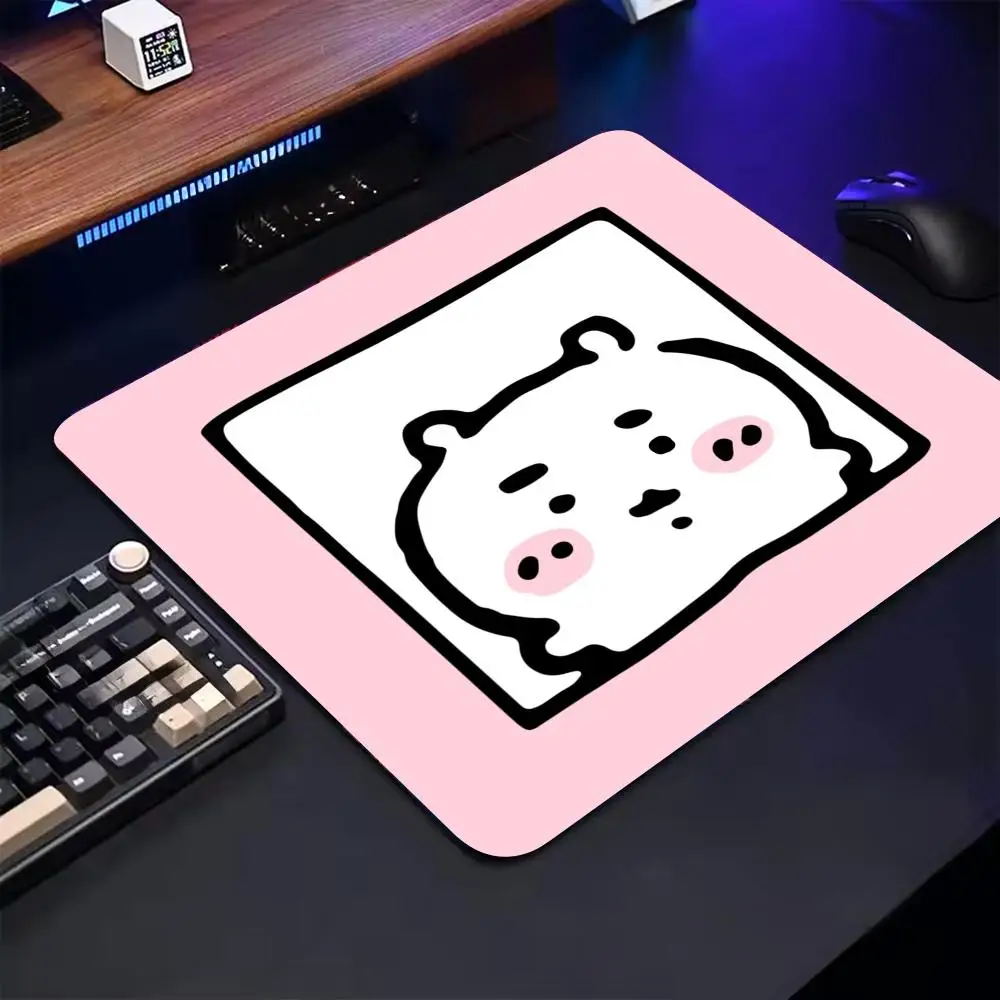 Cute C-ChiikawaeS Mouse Pad Cartoon rubber Small mouse pad desktop computer office keyboard e-sports ROGs game