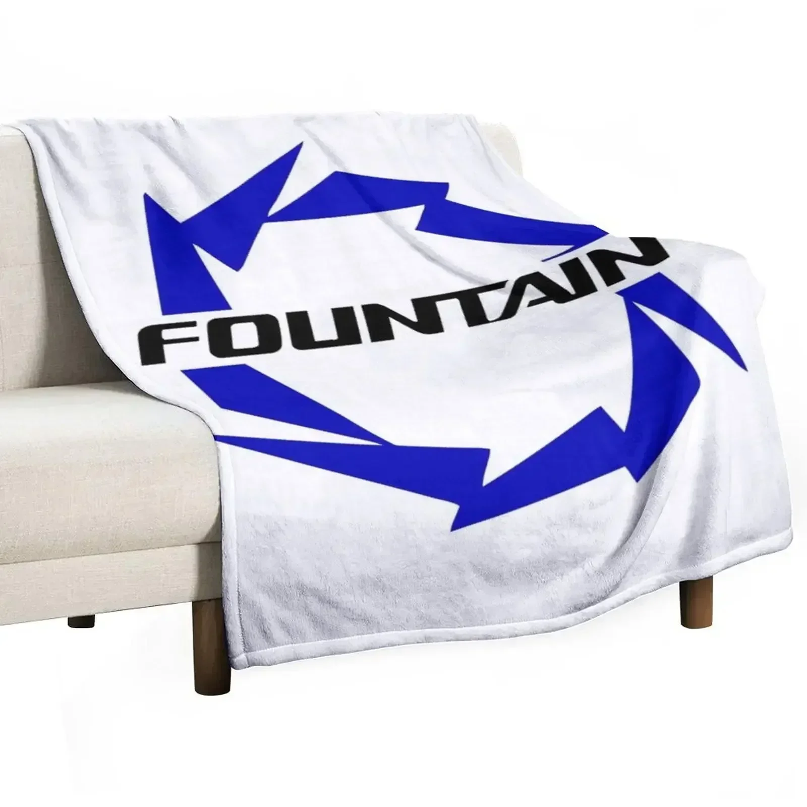 

Fountain Powerboats Boats Throw Blanket Air Conditioner Soft Blanket for Office Home