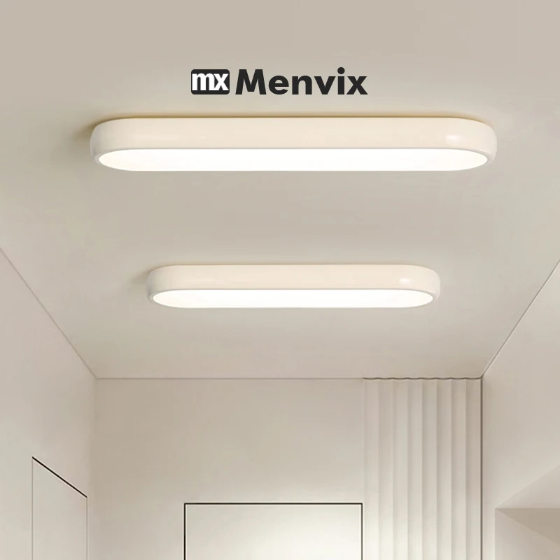 الحديثة الحد الأدنى ممر طويل الشمال الإبداعية رقيقة جدا بهو شرفة قابل للتعديل ضوء السقف لدخول خزانة الملابس #5