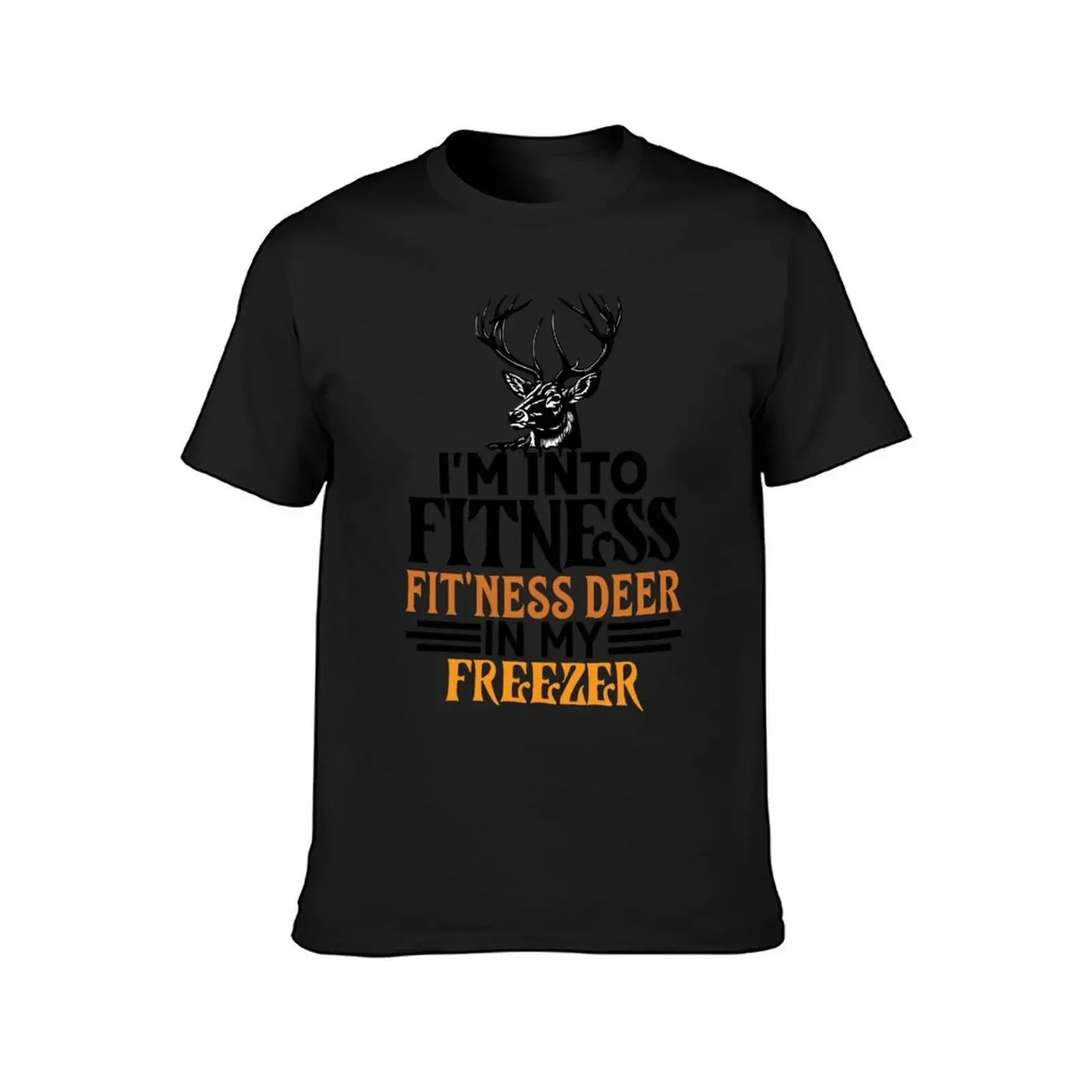 I'm Into Fitness Fit'ness Deer In My Freezer T-Shirt rapper graphic tees graphic t shirt vintage Men's t-shirts