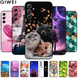 For Samsung Galaxy A14 Case Soft Silicone Luxury Shockproof Cover for Galaxy A34 A54 5G TPU Coque A24 A 14 4G Funda Shell A 54