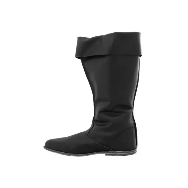 Renaissance Mittelalterliche Gotik Punk Piratenstiefel Damen Halloween Ritter Cosplay Requisiten Schuhe Herren Retro Hexenstiefel aus PU-Leder – Detail 7