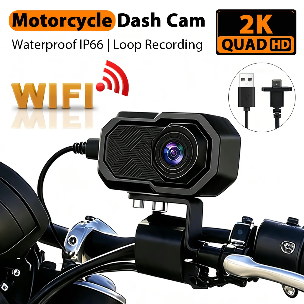 Cycling Loop - Motorcycle Dash Cam 2K Full HD