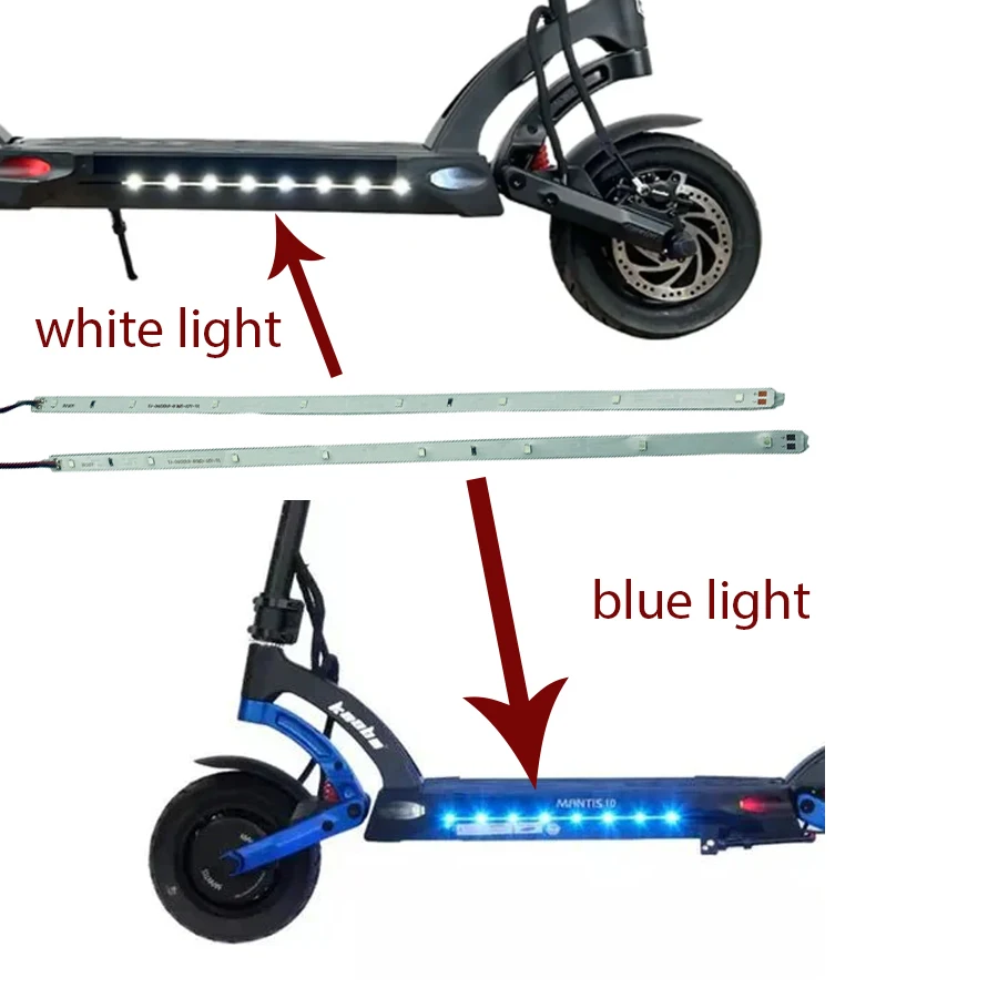 Mantis 12V LED Lamp Blue Light Bar Strip Original Part for Kaabo Mantis8 Mantis10 with Headlight and Hub Board Electric Scooter - view 6