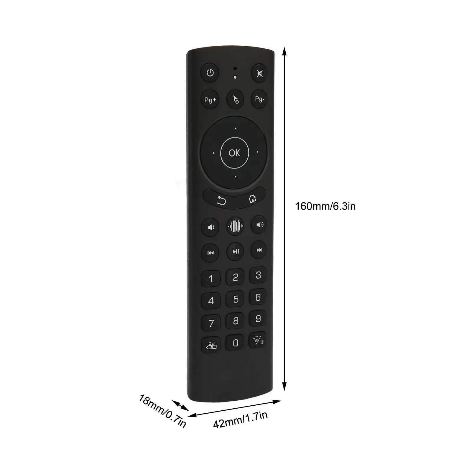 G20S PRO Wireless Voice Remote - Dual Mode 2.4G Backlit Controller for tv , Projector & PC