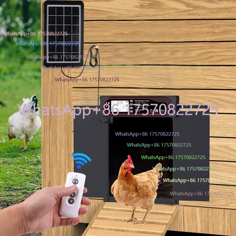 

Super Value Factory StoreSolar Automatic Coop Door Timer LCD Display For Easy Coop Door OperationSuper Value Factory Store
