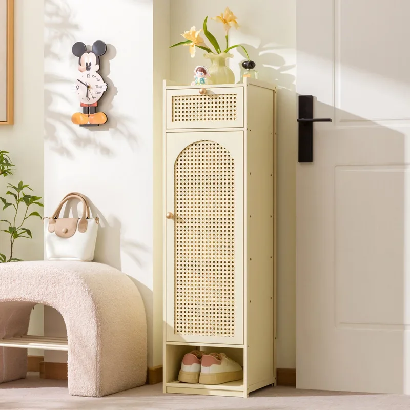 

Shoe cabinet household entrance extremely narrow small shoe rack multi-layer storage cabinet