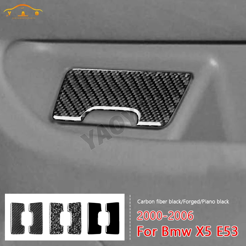 

Car Sticker For BMW X5 E53 2000 2001 2002 2003 2004 2005 2006 Car Rear Door Ashtray Cover Trim Interior Accessories